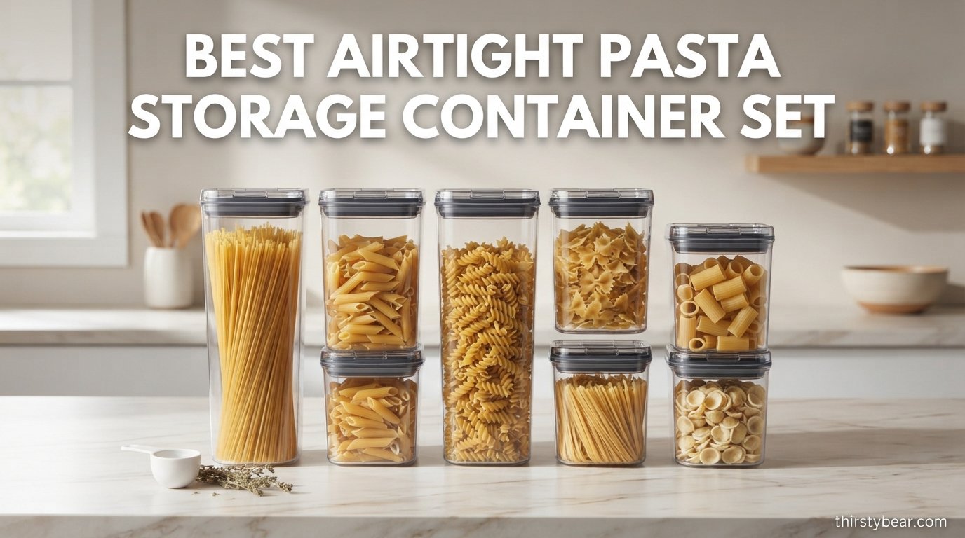 Best Airtight Pasta Storage Container Set