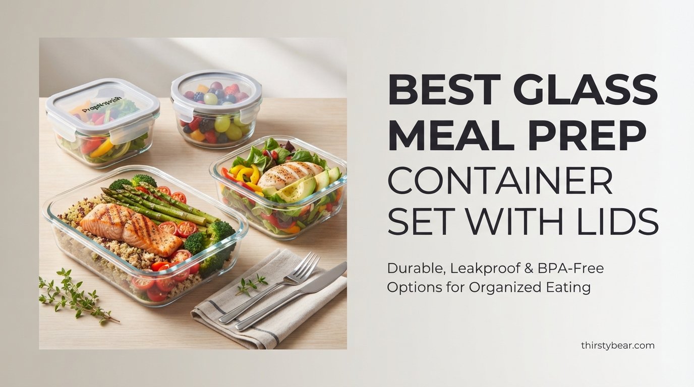 Best Glass Meal Prep Container Set with Lids