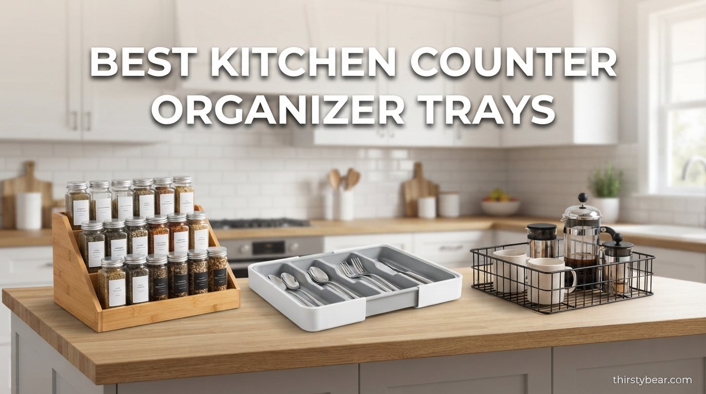 Best Kitchen Counter Organizer Tray