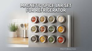 Best Magnetic Spice Jar Set for Refrigerator