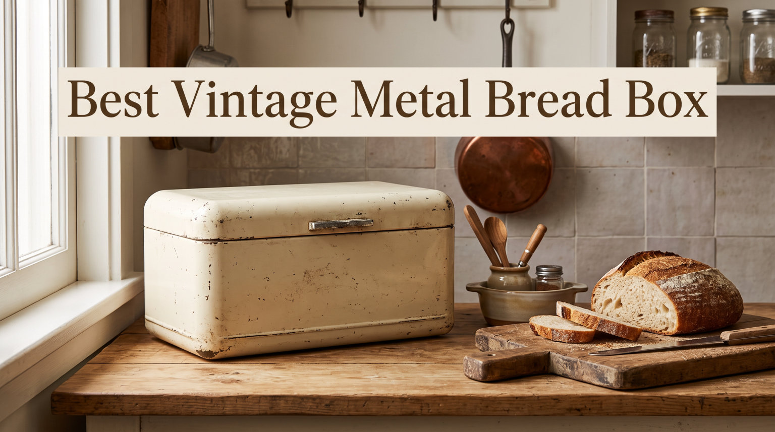 Best Vintage Metal Bread Box