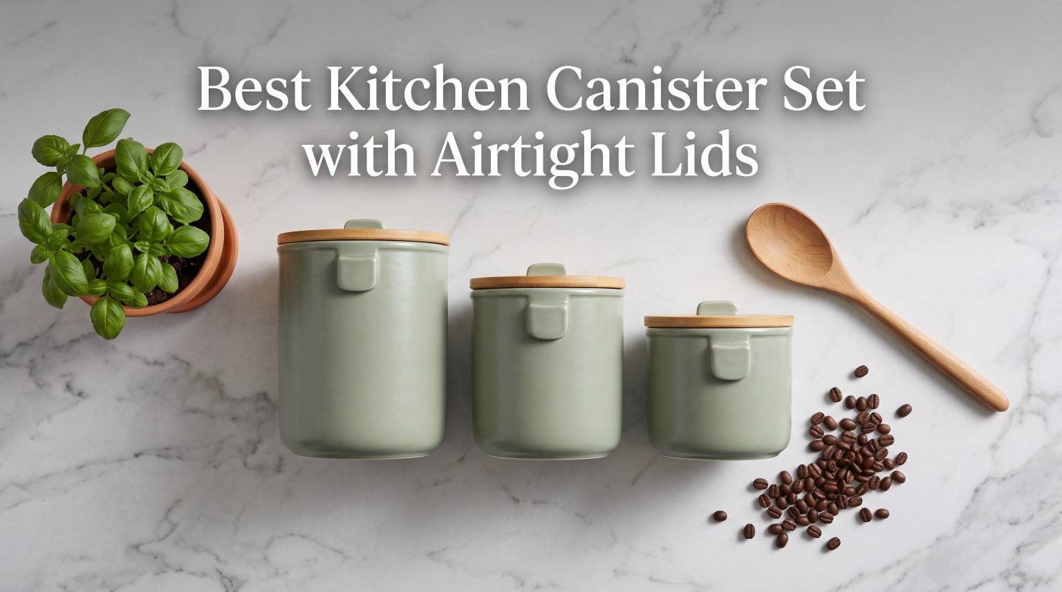 Best Kitchen Canister Set with Airtight Lids