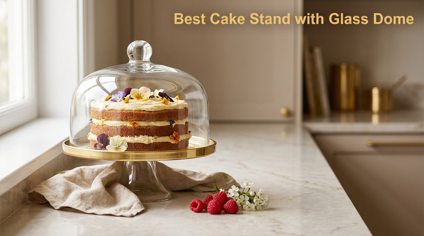 Best Cake Stand with Glass Dome