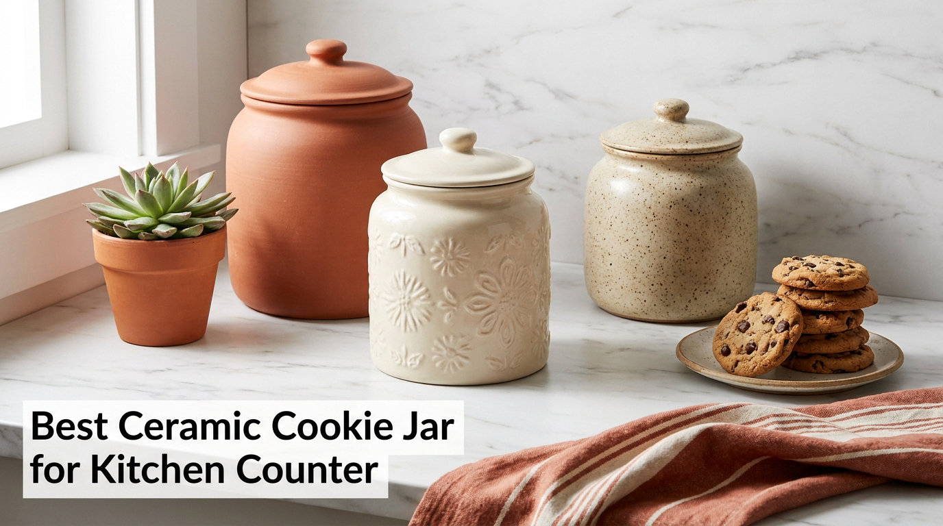 Best Ceramic Cookie Jar for Kitchen Counter