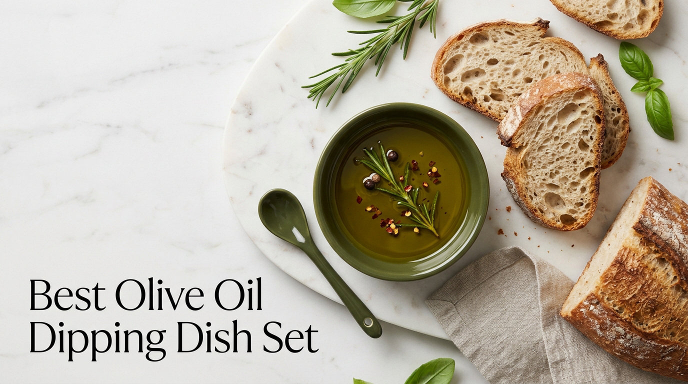 Best Olive Oil Dipping Dish Set