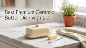 Best Premium Ceramic Butter Dish with Lid