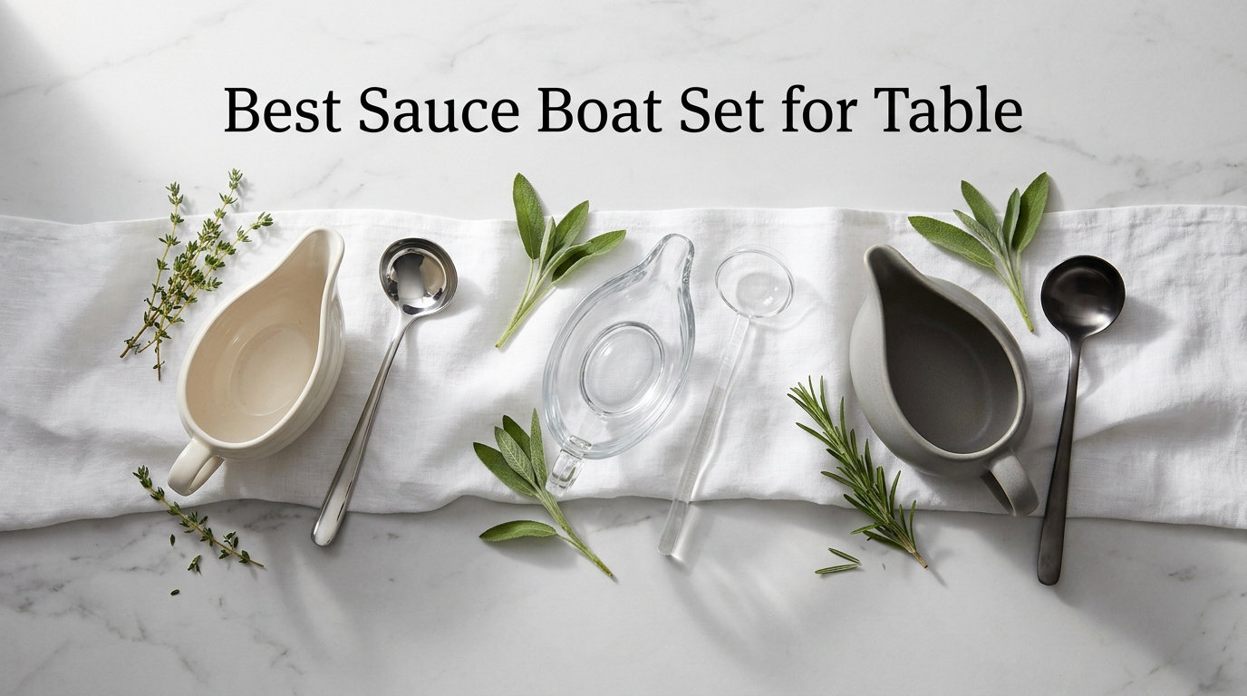 Best Sauce Boat Set for Table