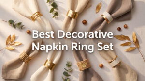 Best Decorative Napkin Ring Set