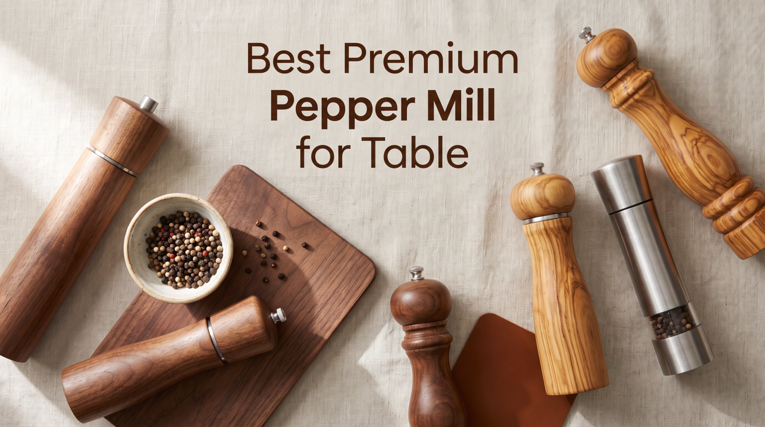 Best Premium Pepper Mill for Table