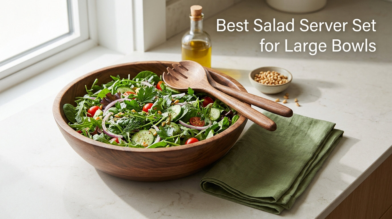 Best Salad Server Set for Large Bowls