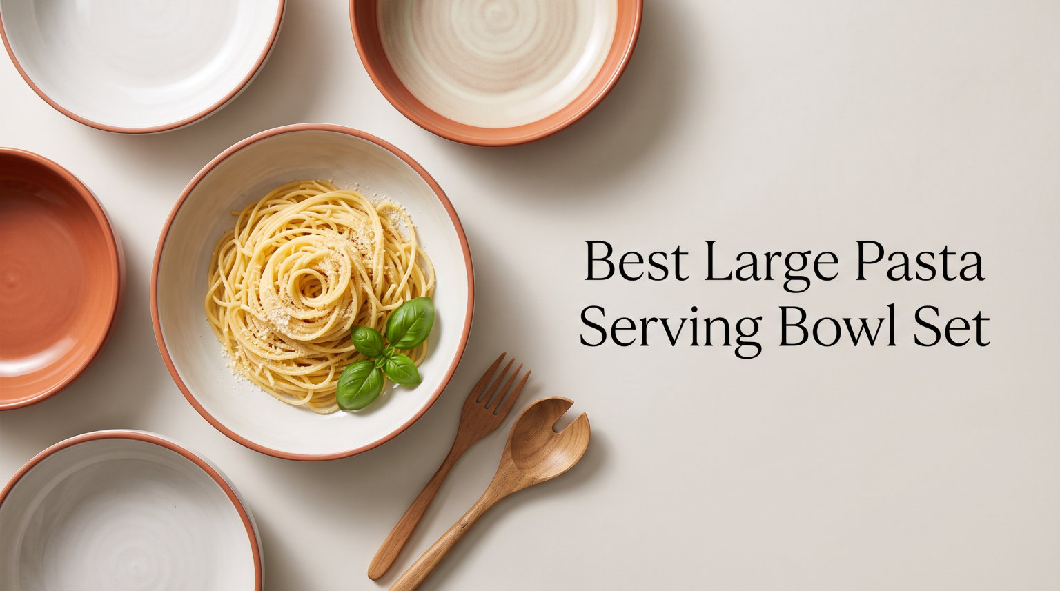 Best Large Pasta Serving Bowl Set