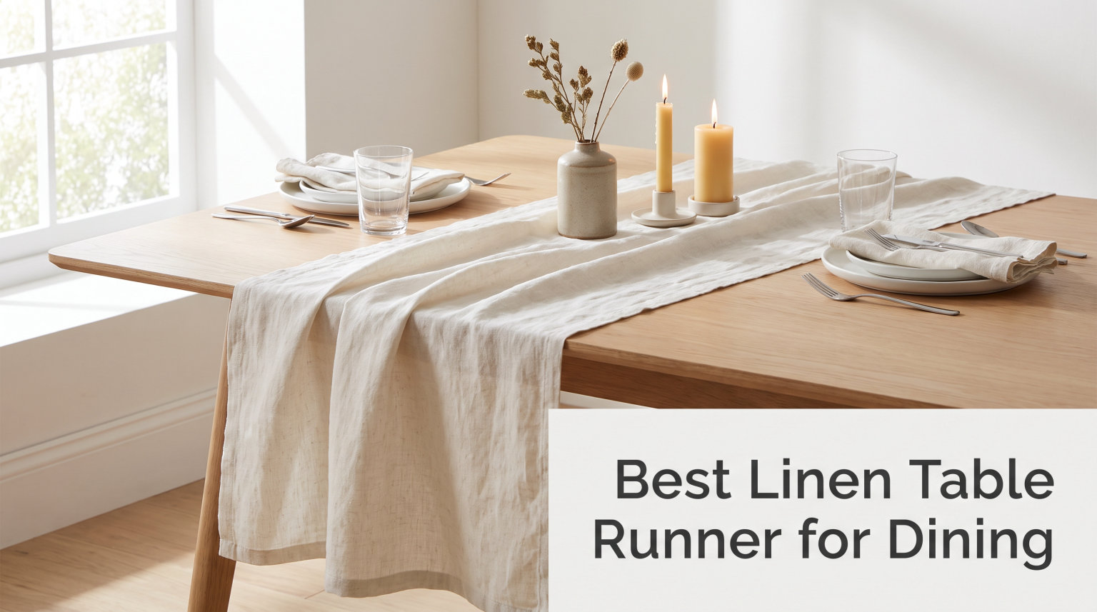 Best Linen Table Runner for Dining