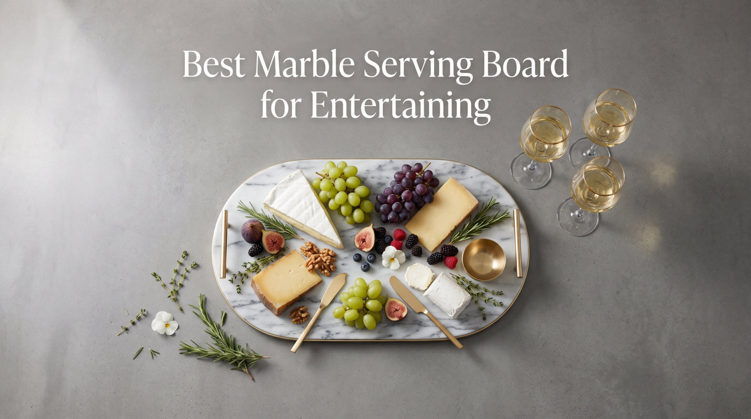 Best Marble Serving Board for Entertaining