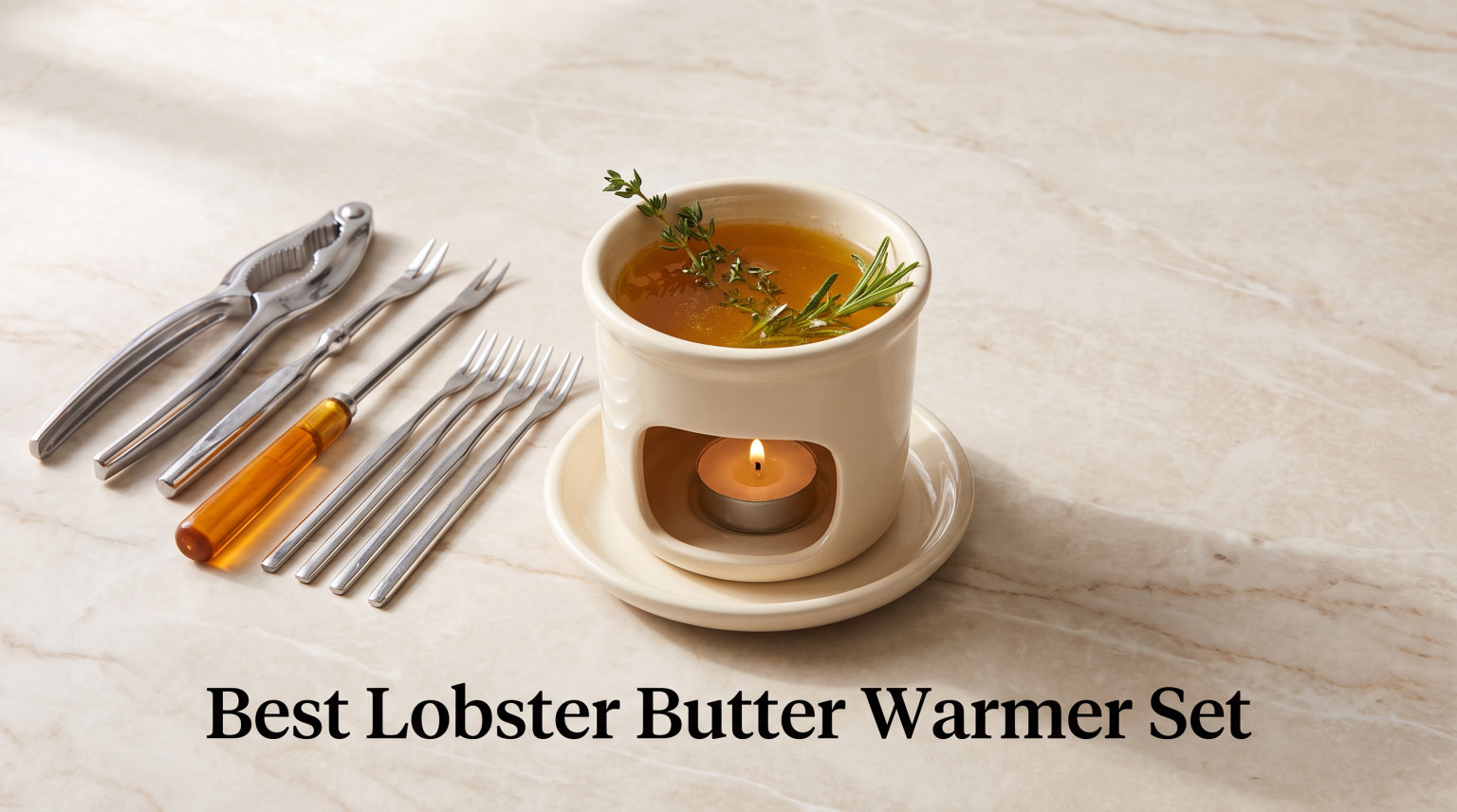 Best Lobster Butter Warmer Set