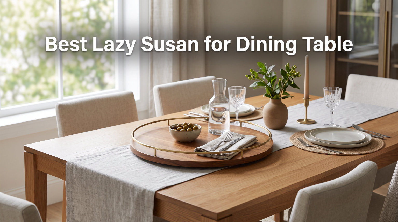Best Lazy Susan for Dining Table