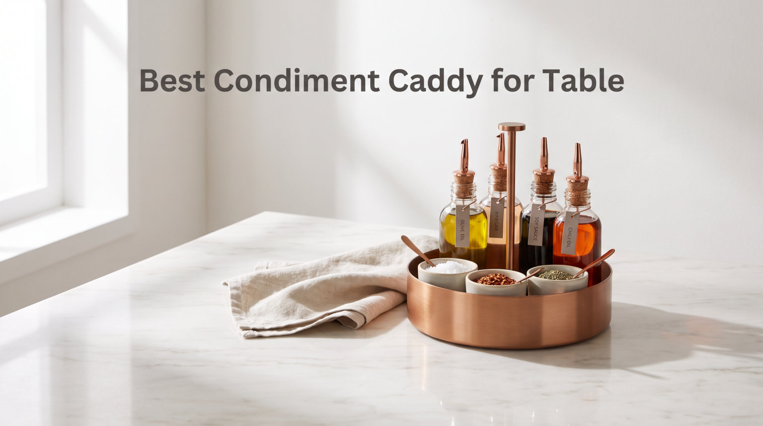 Best Condiment Caddy for Table