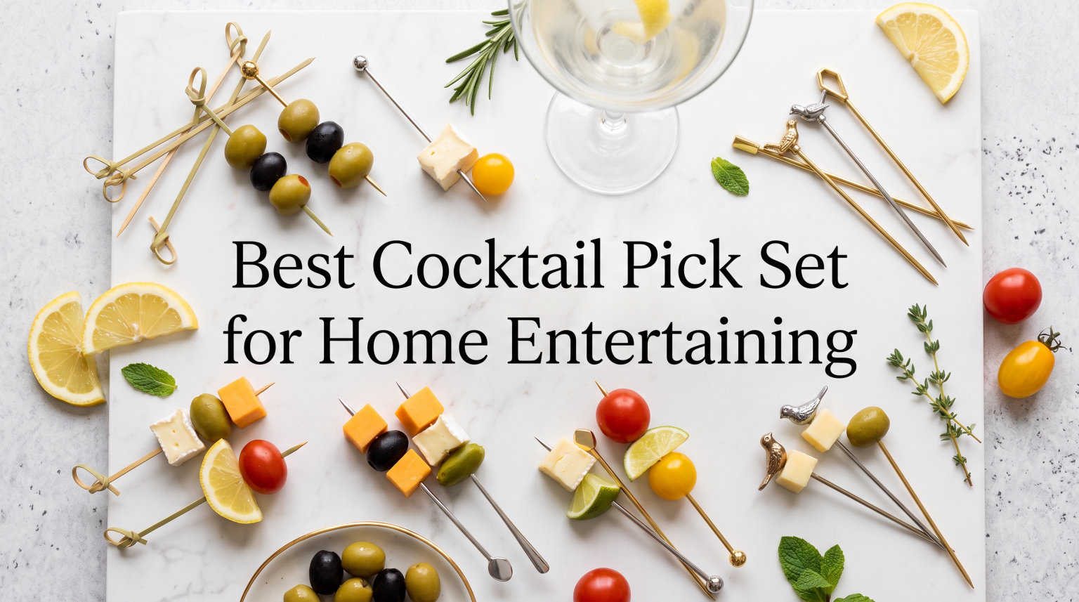 Best Cocktail Pick Set for Home Entertaining