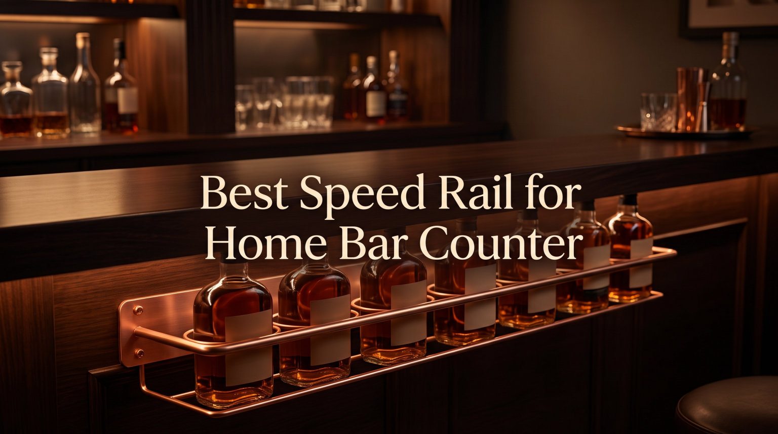 Best Speed Rail for Home Bar Counter