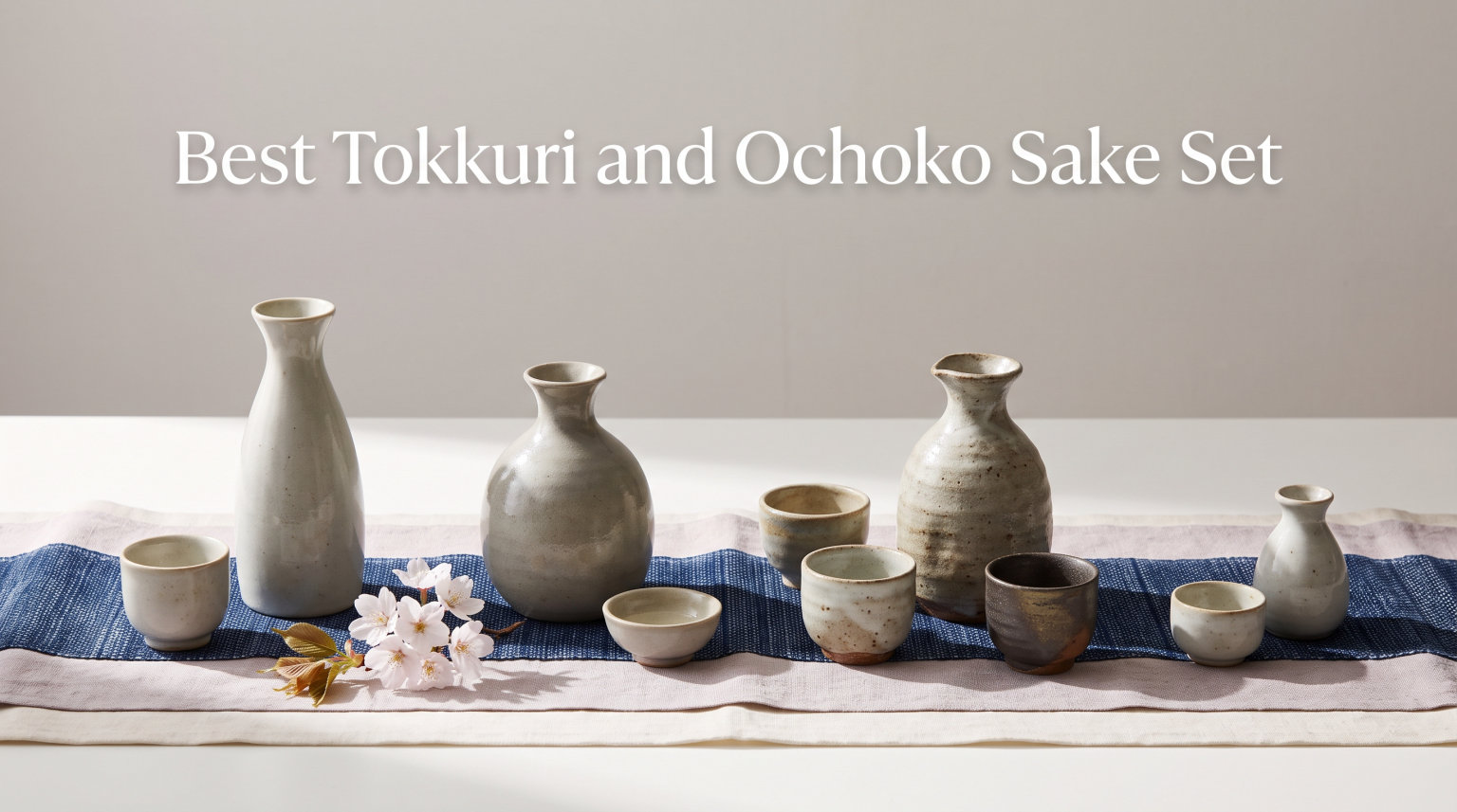 Best Tokkuri and Ochoko Sake Set