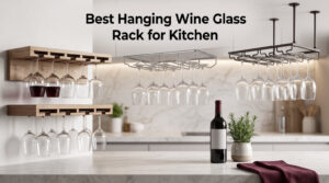 Best Hanging Wine Glass Rack for Kitchen