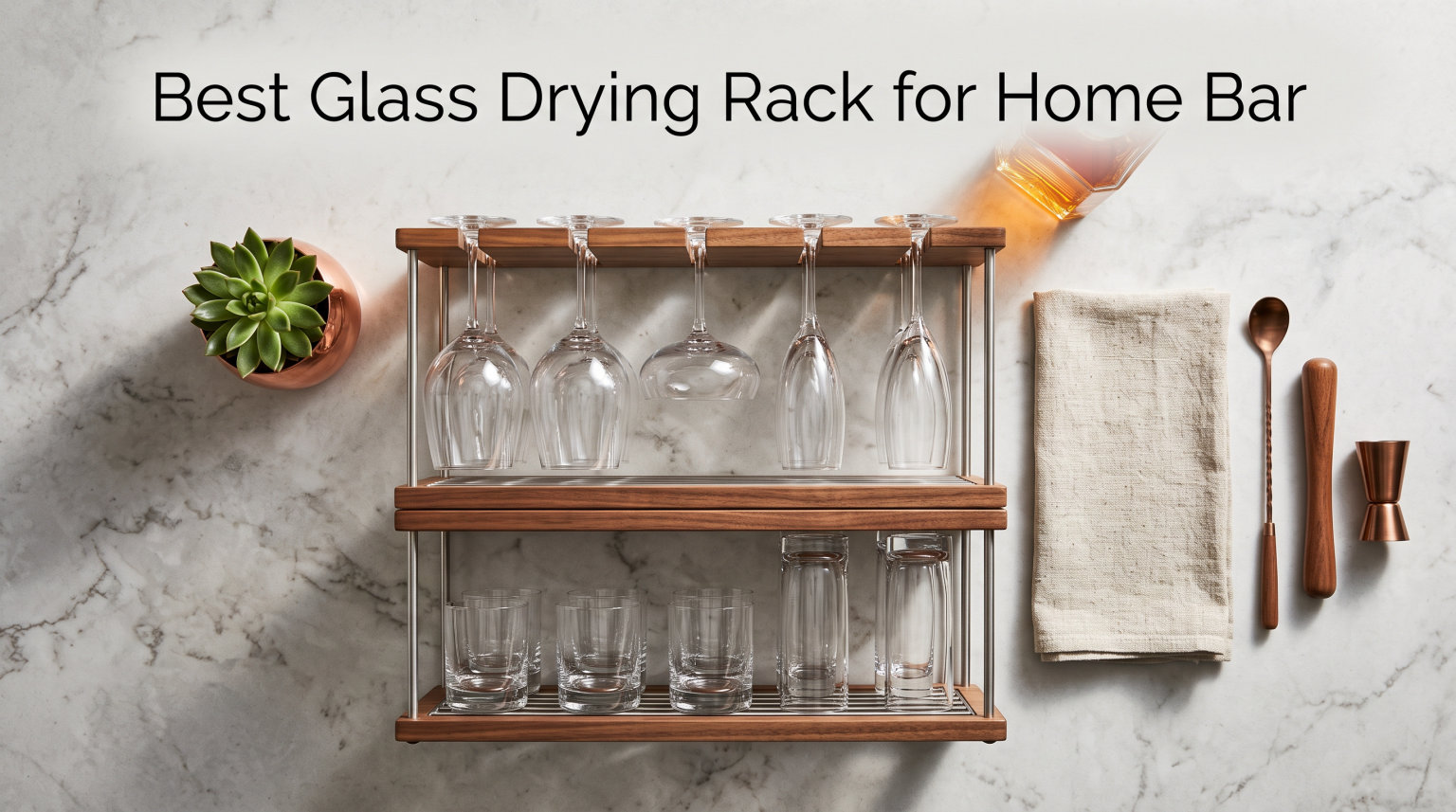 Best Glass Drying Rack for Home Bar