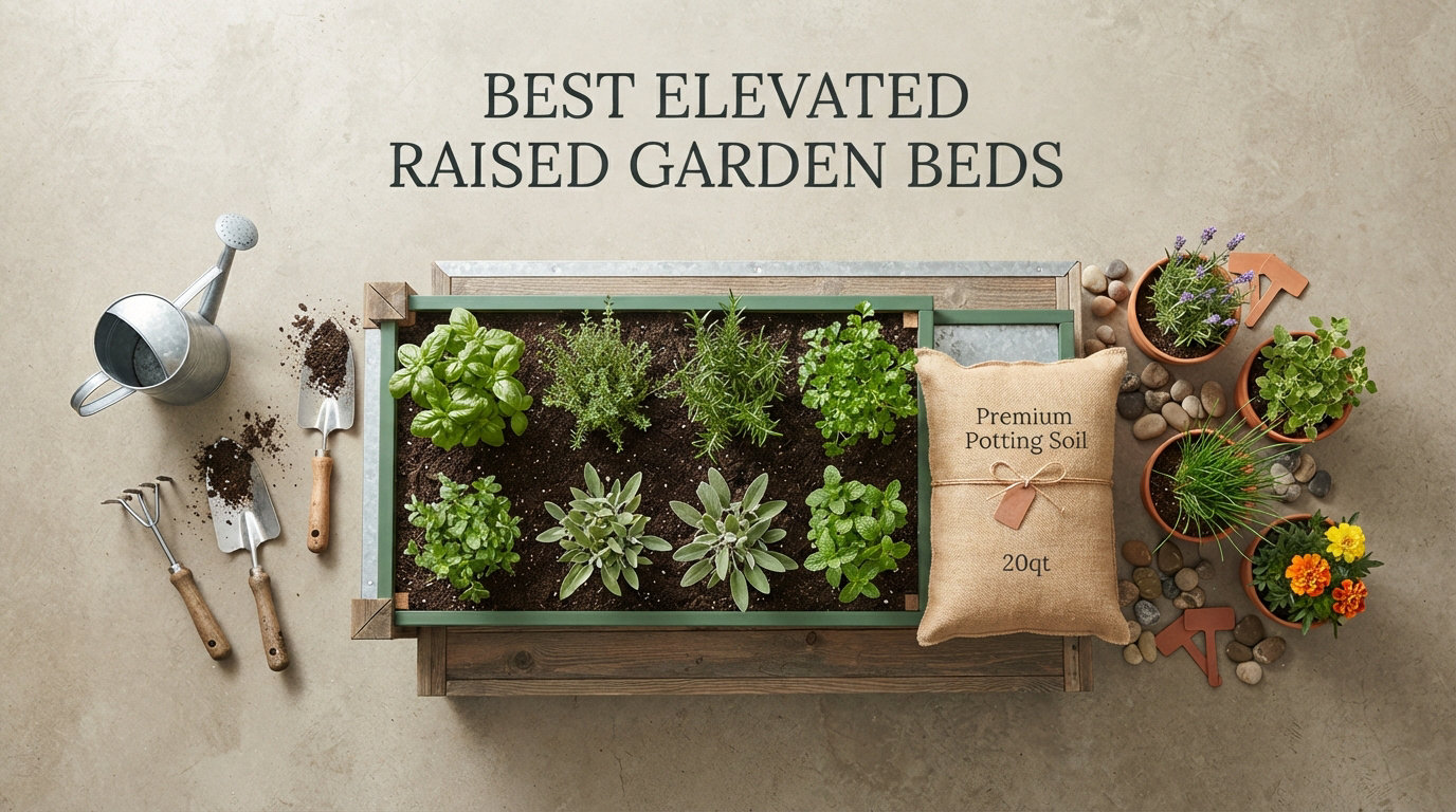 Best Elevated Raised Garden Beds