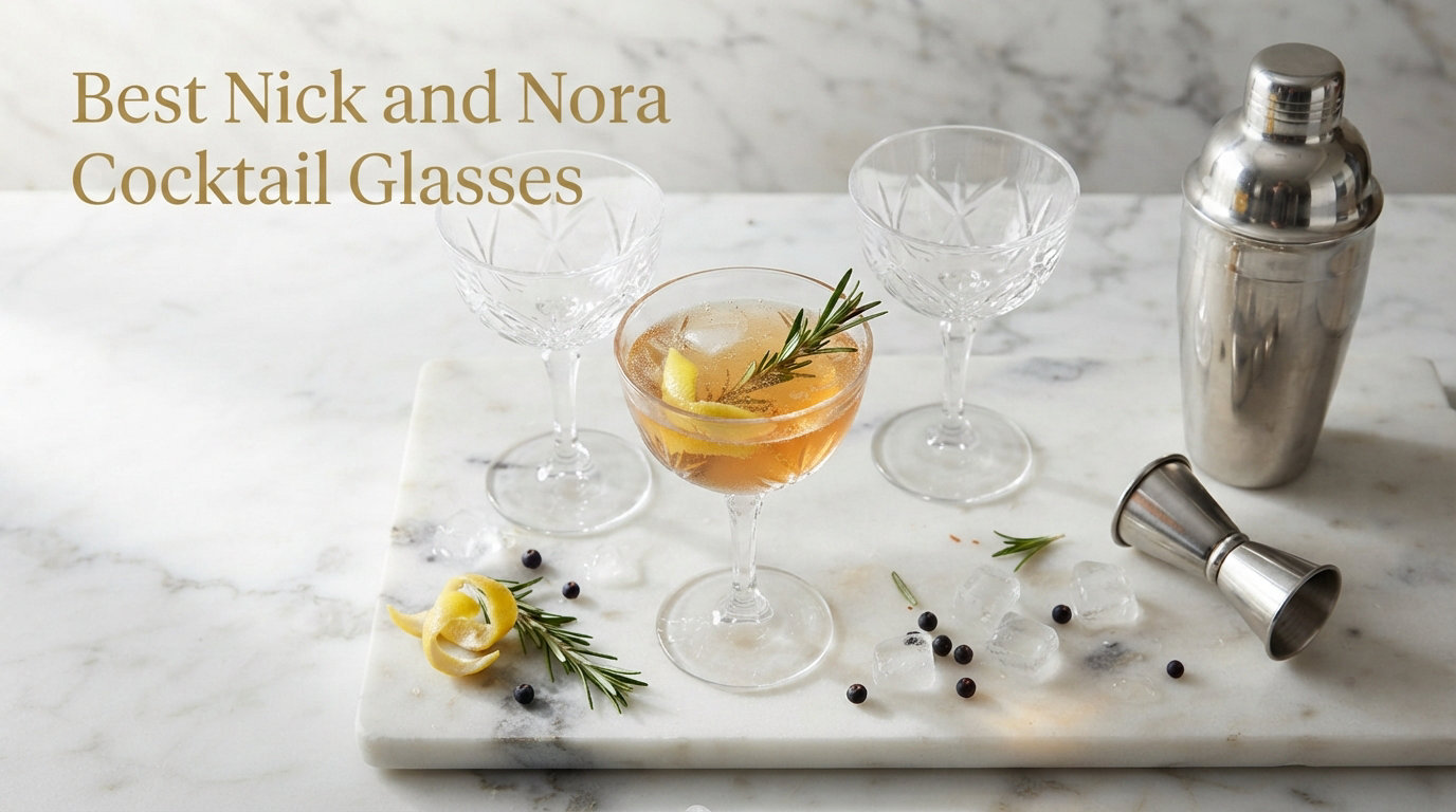 Best Nick and Nora Cocktail Glasses