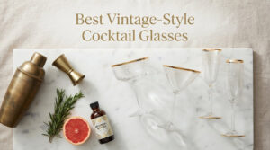 Best Vintage-Style Cocktail Glasses