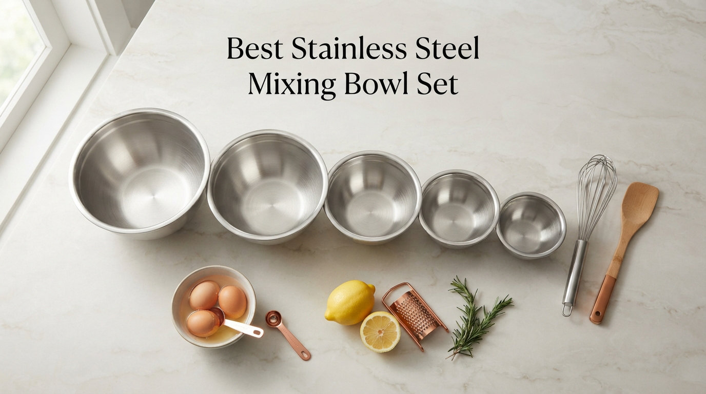 Best Stainless Steel Mixing Bowl Set