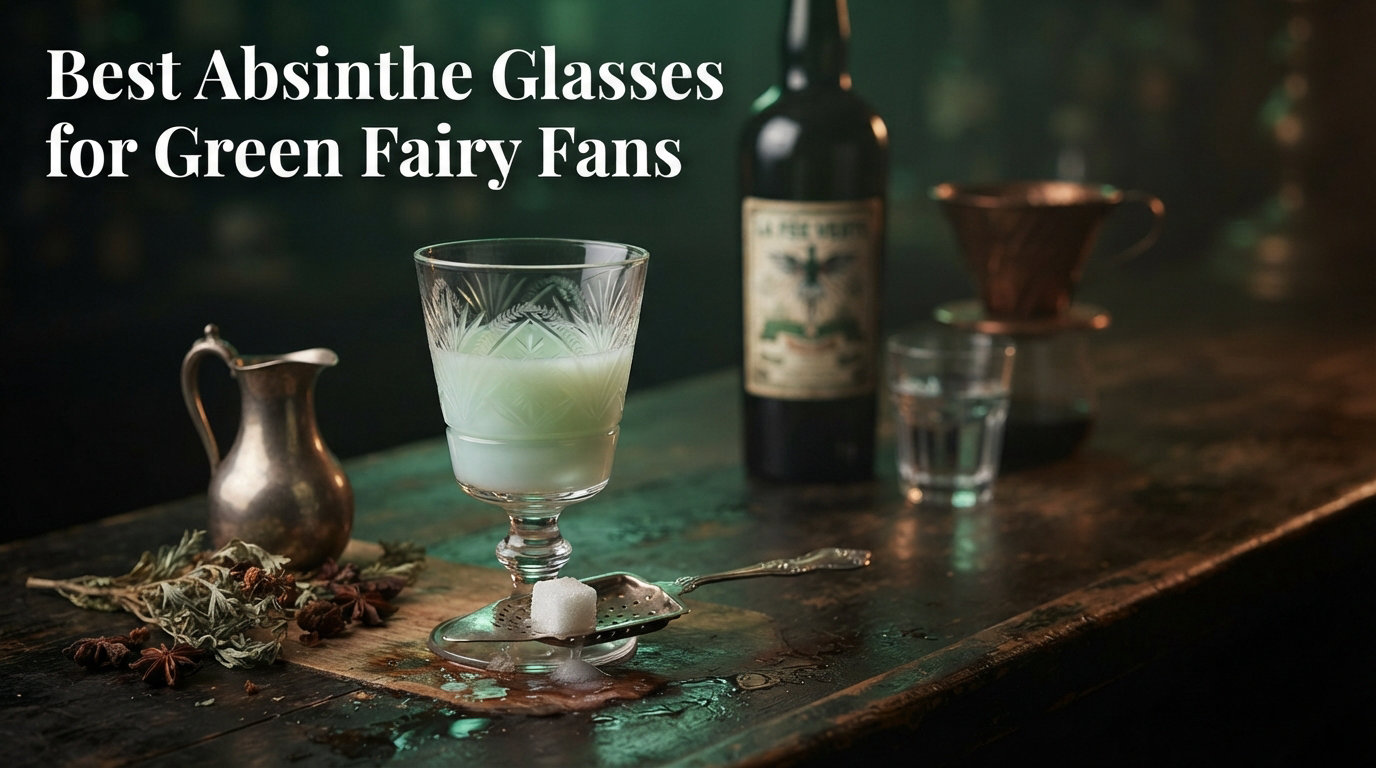 Best Absinthe Glasses for Green Fairy Fans