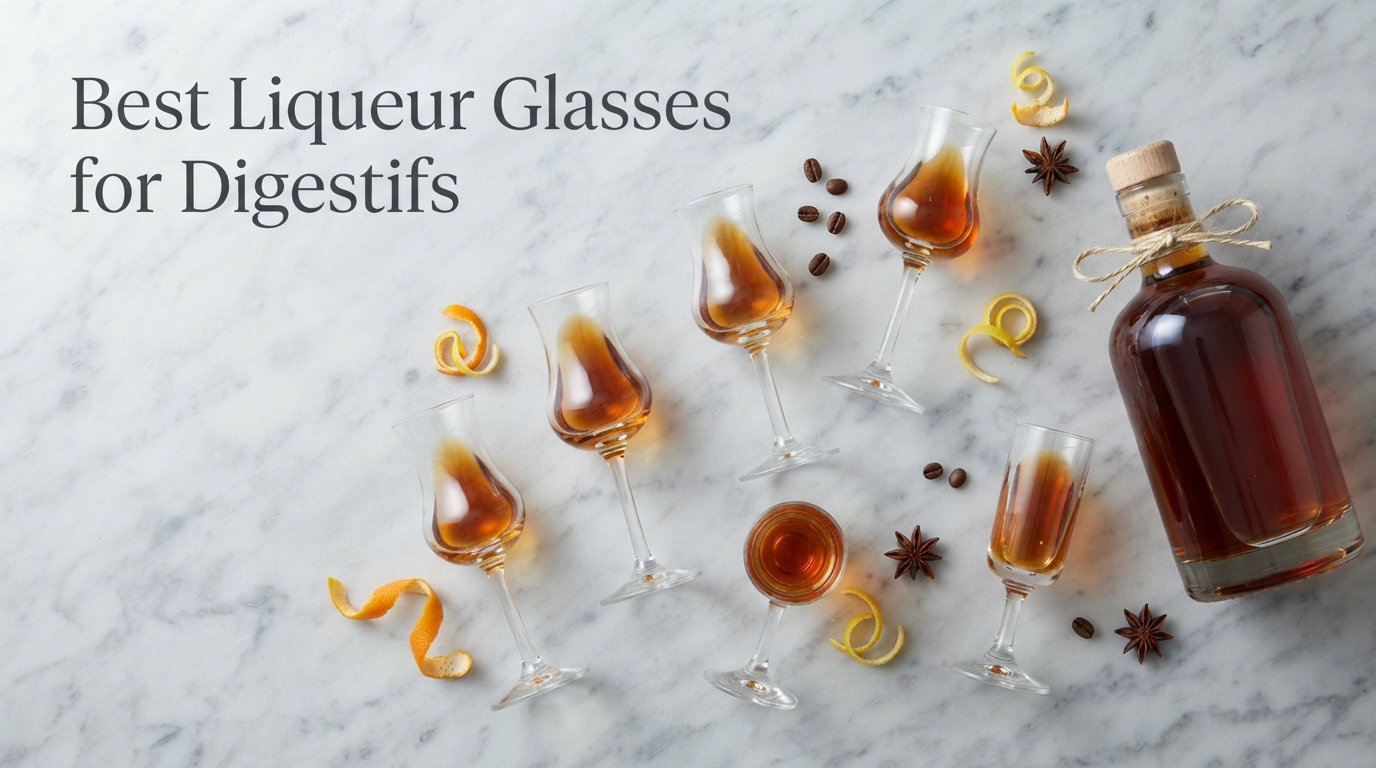 Best Liqueur Glasses for Digestifs