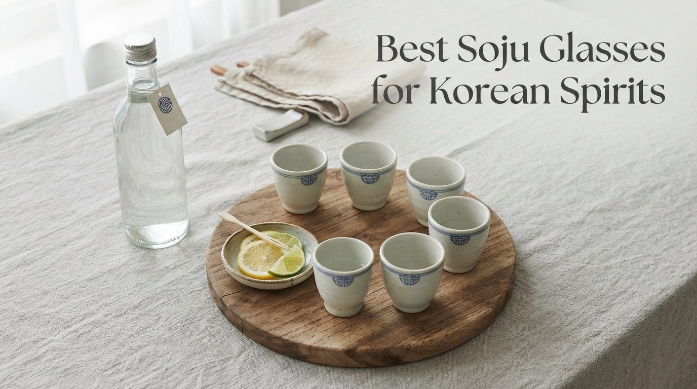 Best Soju Glasses for Korean Spirits