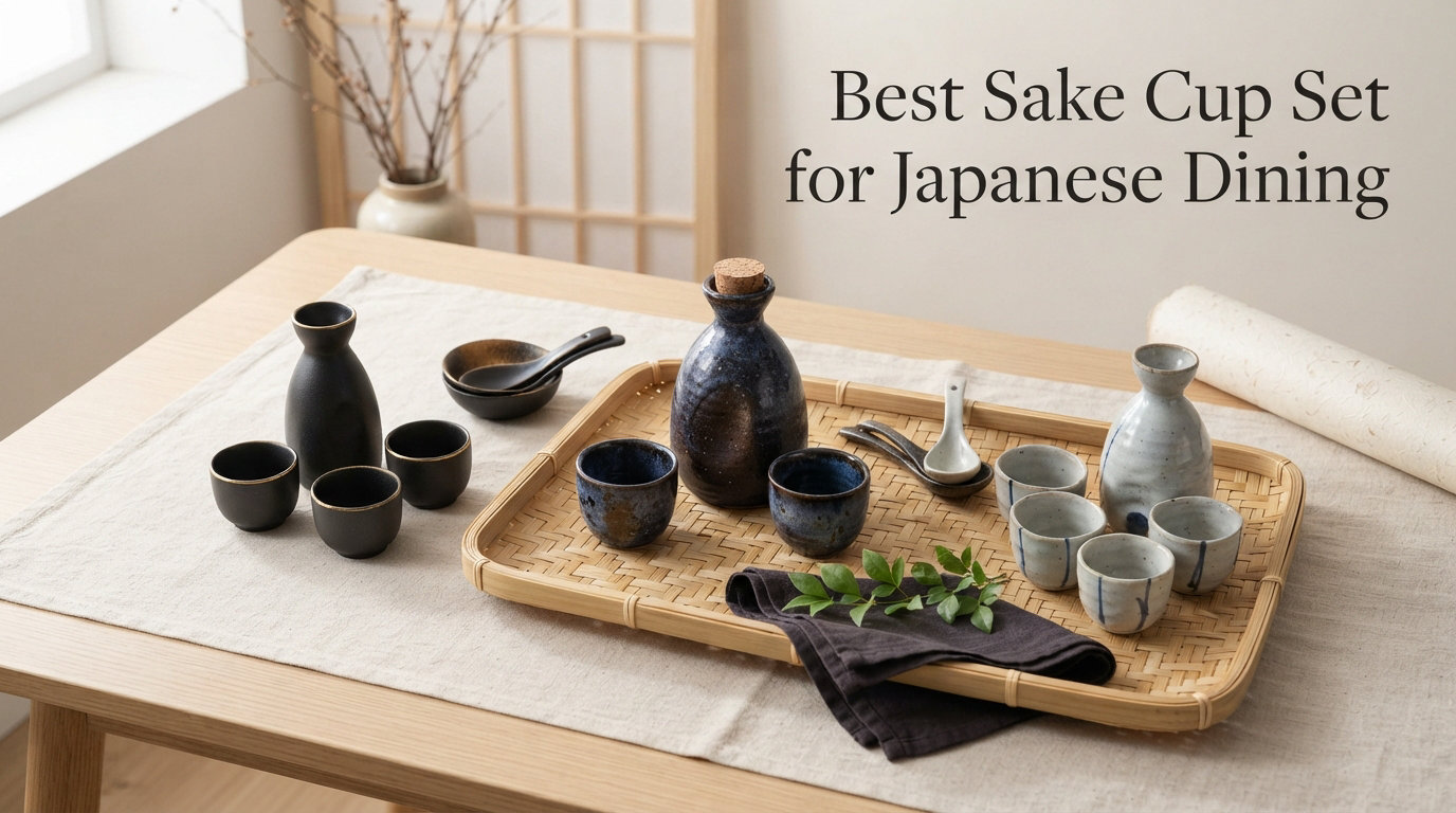 Best Sake Cup Set for Japanese Dining