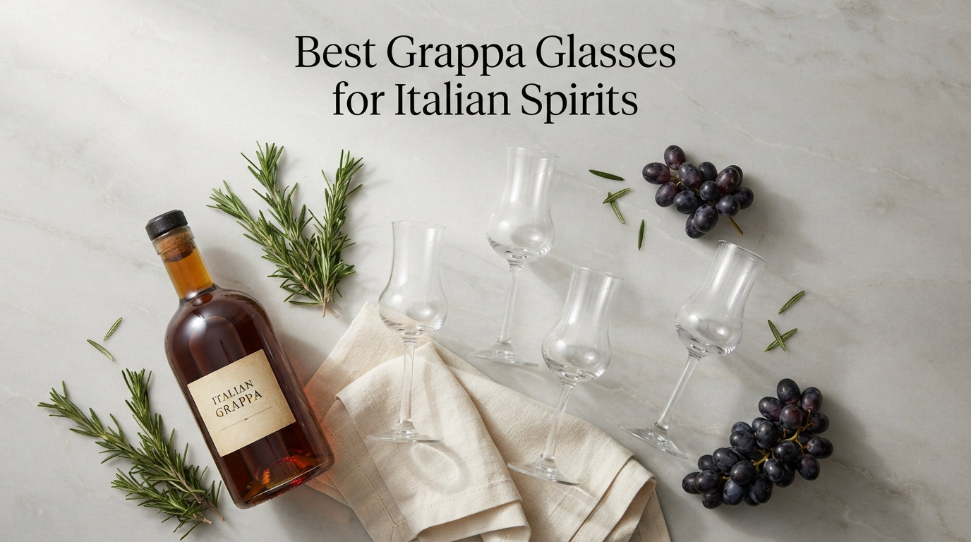 Best Grappa Glasses for Italian Spirits