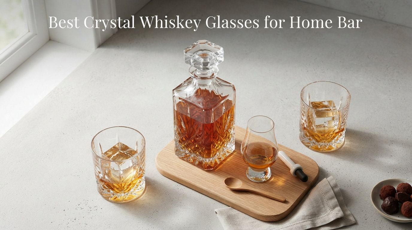 Best Crystal Whiskey Glasses for Home Bar