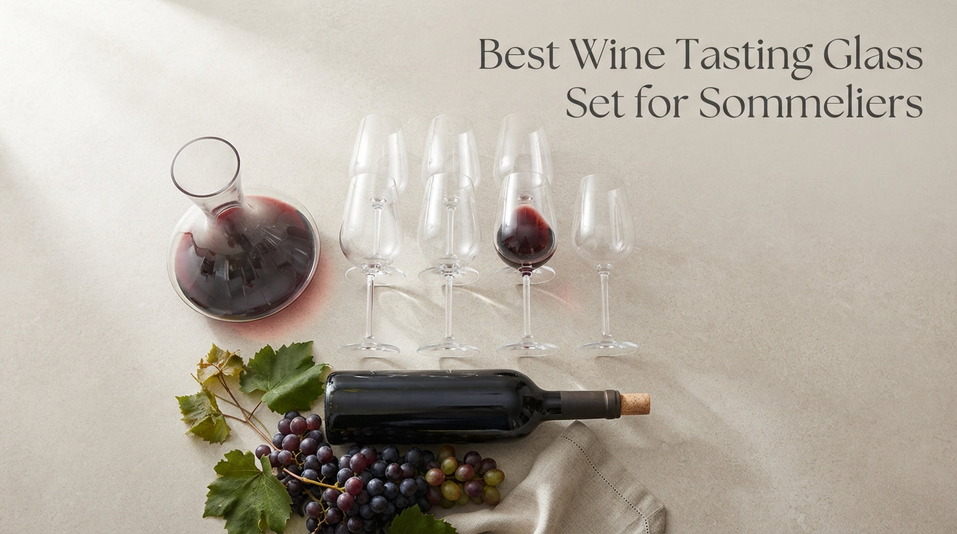 Best Wine Tasting Glass Set for Sommeliers