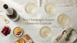 Best Champagne Saucer Glasses for Cocktails