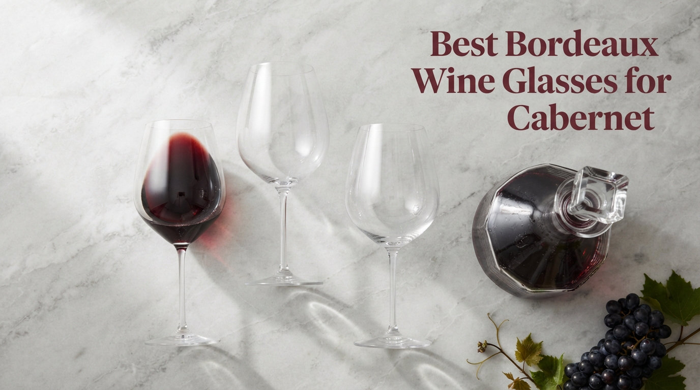 Best Bordeaux Wine Glasses for Cabernet