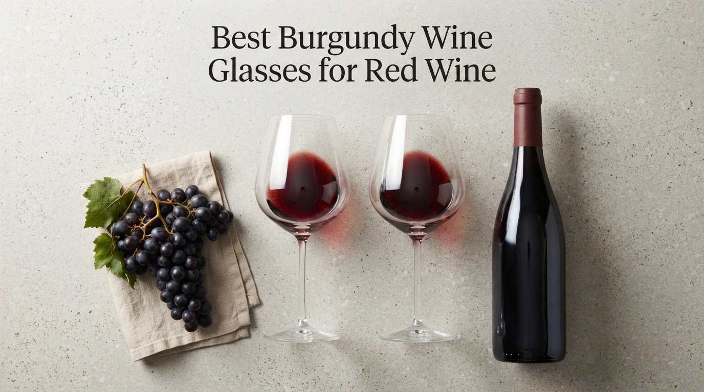 Best Burgundy Wine Glasses for Red Wine
