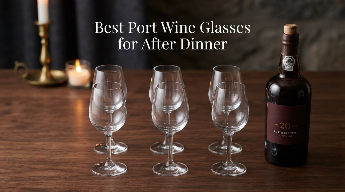 Best Port Wine Glasses for After Dinner