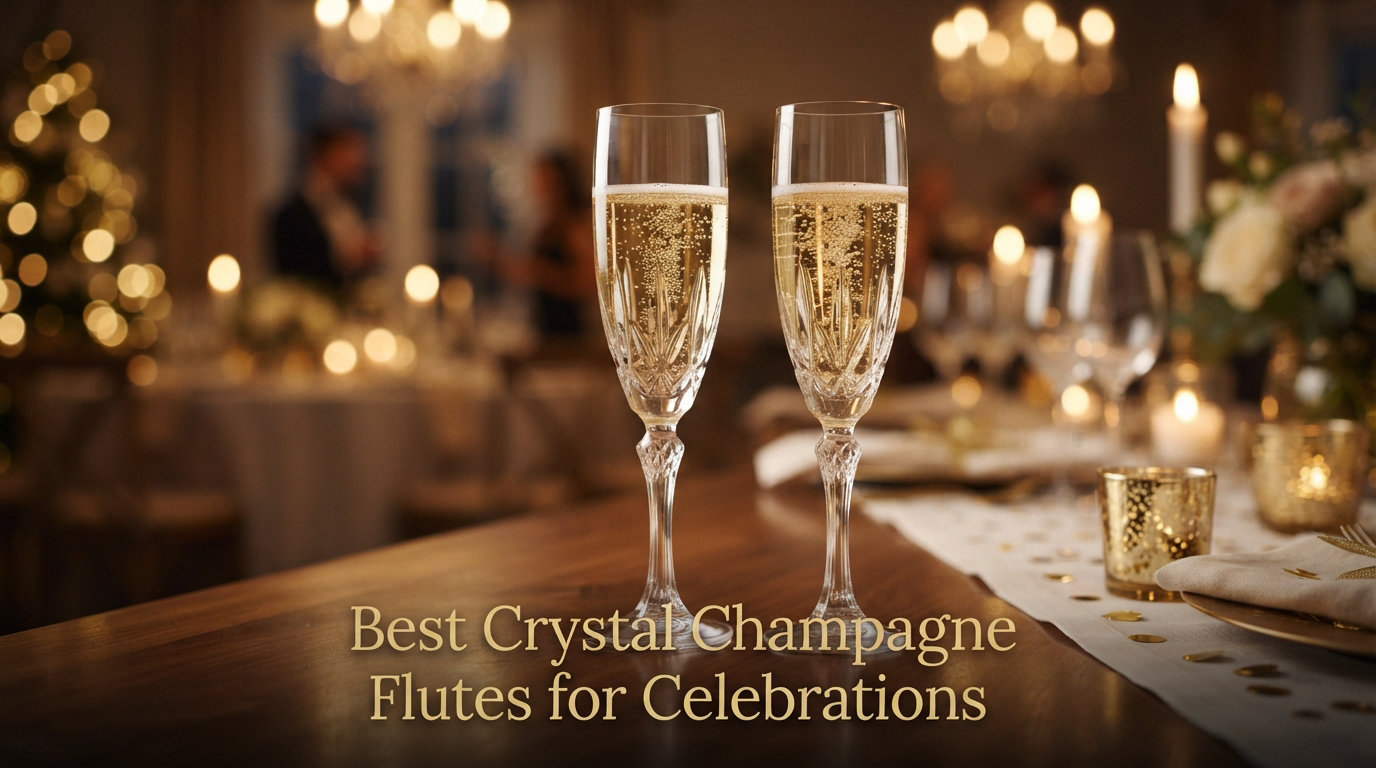 Best Crystal Champagne Flutes for Celebrations