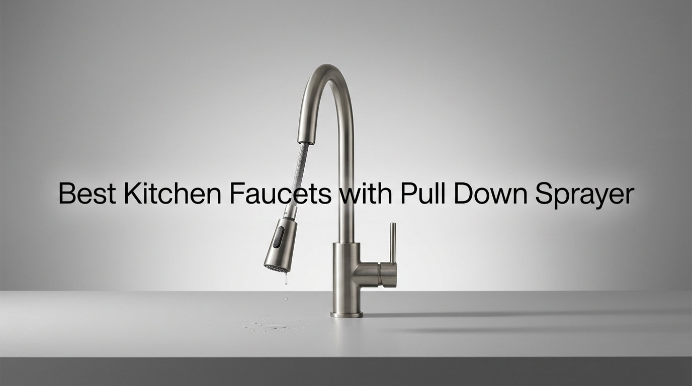 Best Kitchen Faucets with Pull Down Sprayer