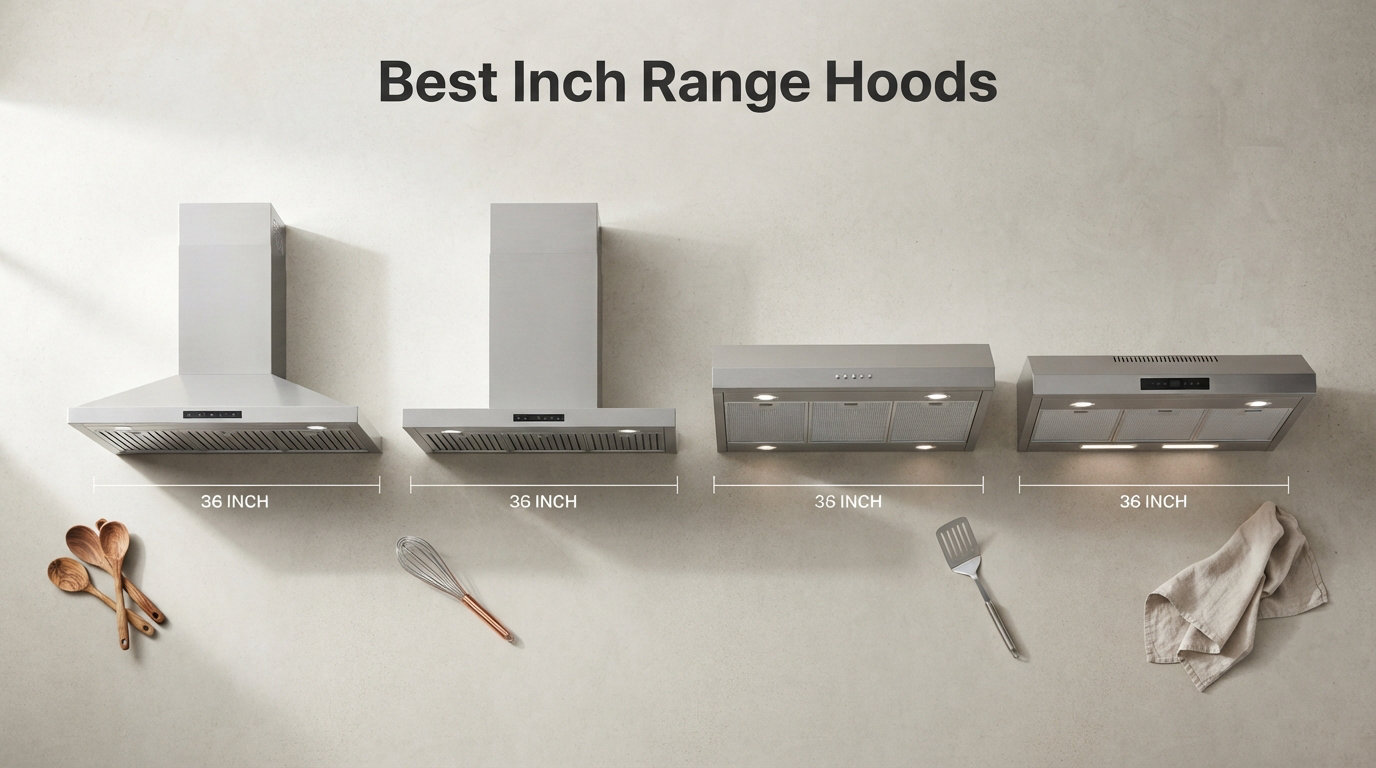 Best 36 Inch Range Hoods