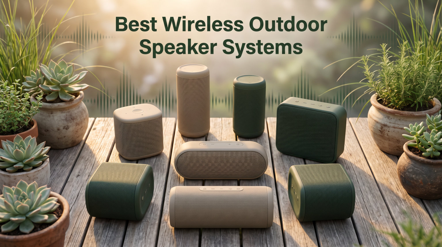 Best Wireless Outdoor Speaker Systems