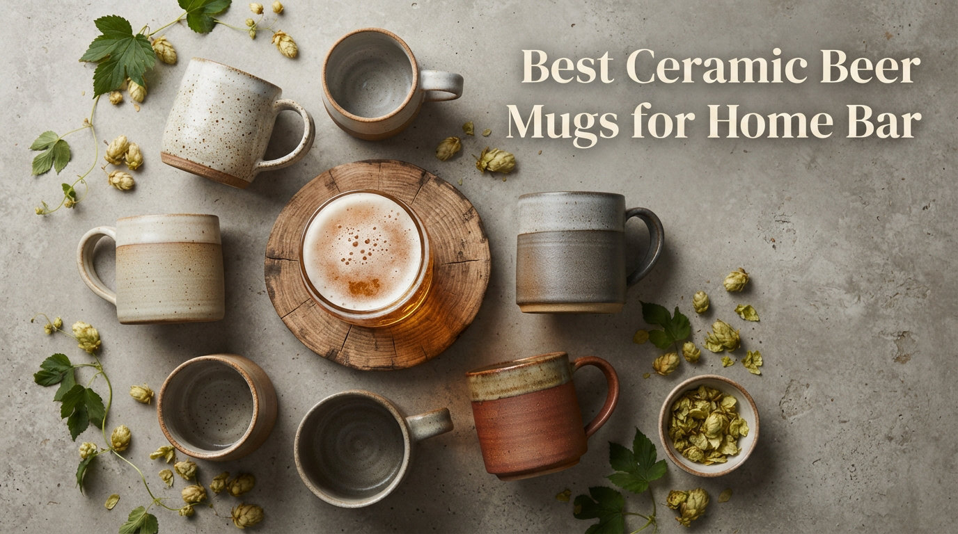 Best Ceramic Beer Mugs for Home Bar