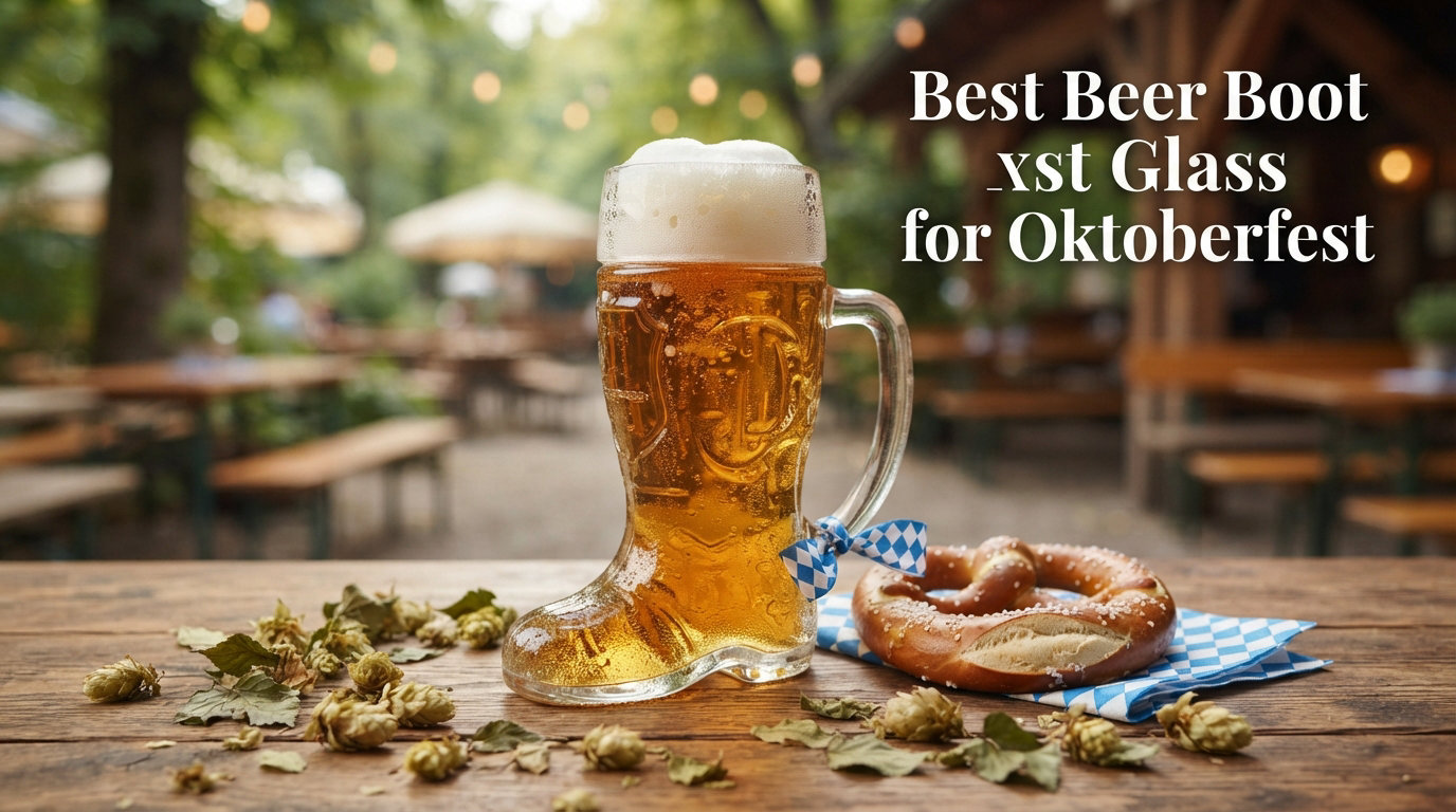 Best Beer Boot Glass for Oktoberfest