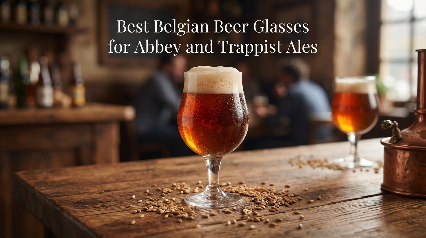 Best Belgian Beer Glasses for Abbey and Trappist Ales