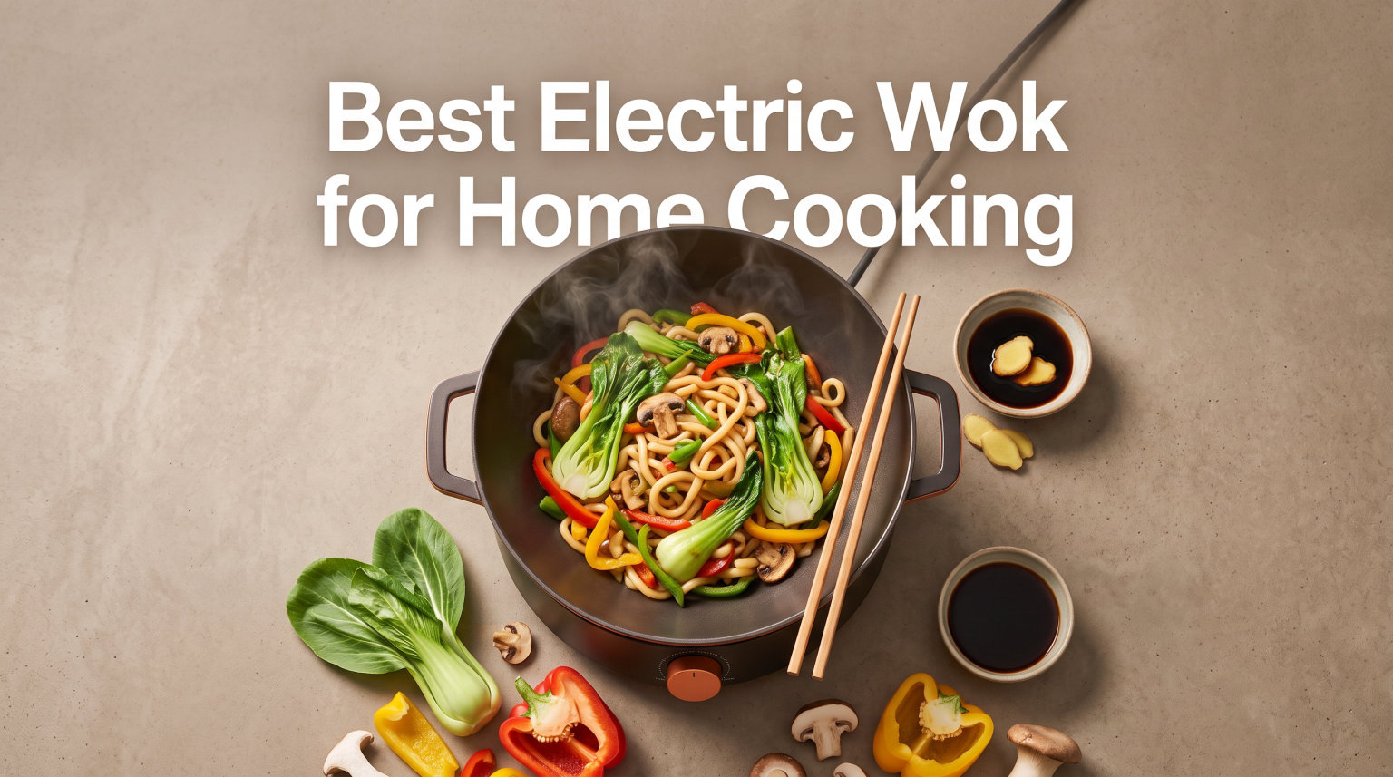 Best Electric Wok for Home Cooking