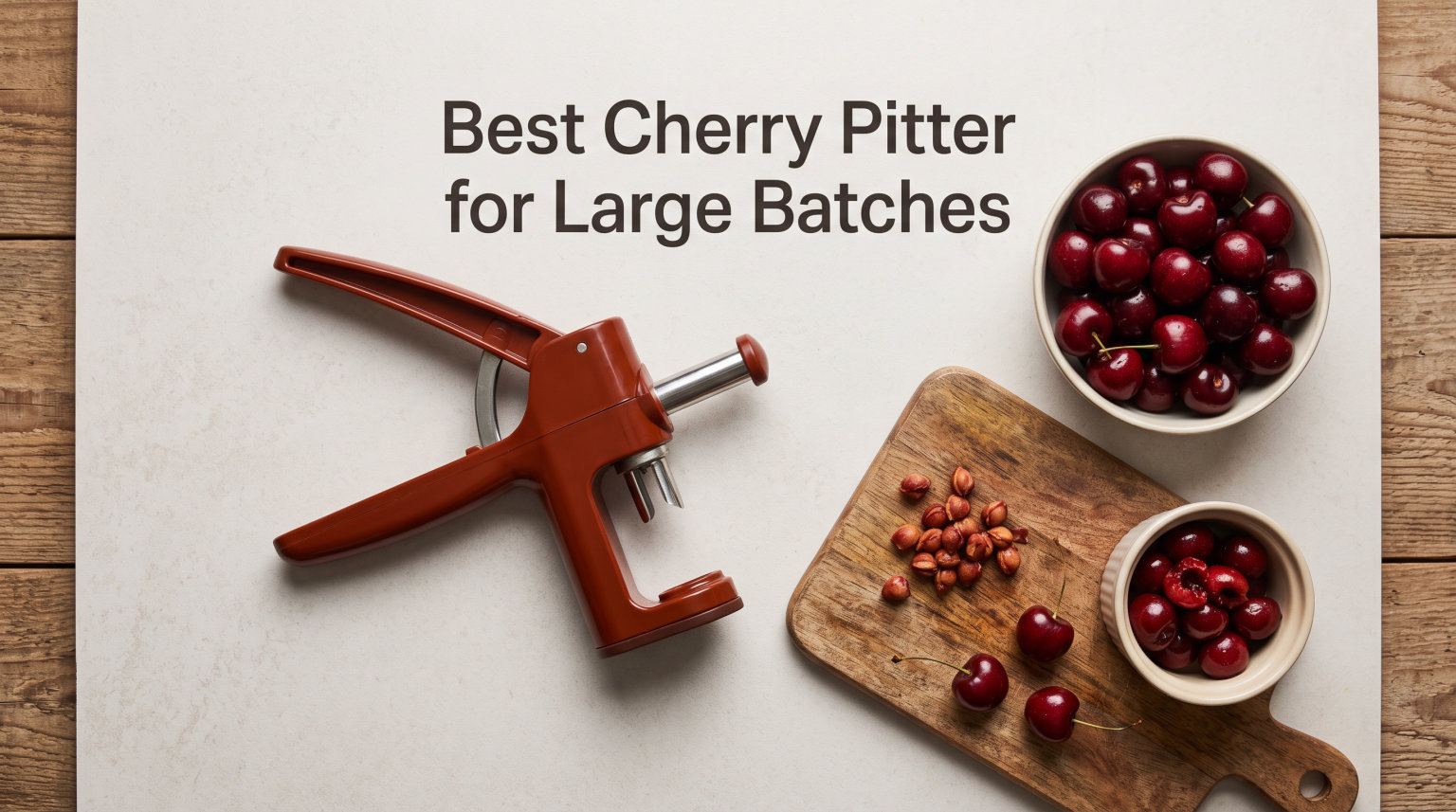 Best Cherry Pitter for Large Batches