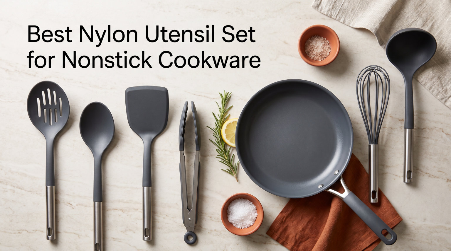 Best Nylon Utensil Set for Nonstick Cookware